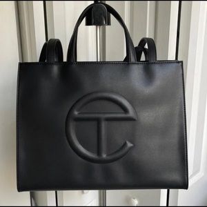 Medium Telfar Black Shopping